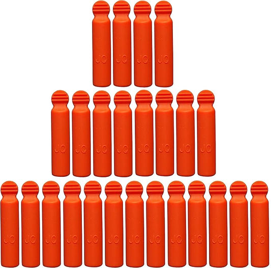(25 Pack) Lil Pecker Caulk Saver Sealer Caps - Caulking Tube Covers - Reusable