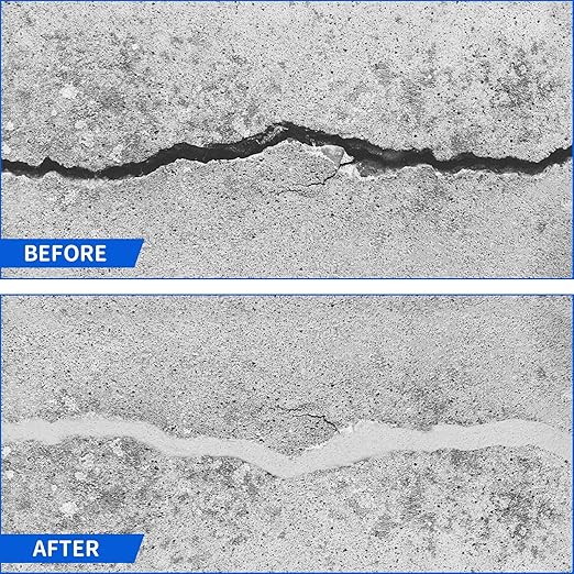 Foam Backer Rod for Gaps Concrete Crack Filler Joints Foam Gap Fillers Caulk Saver Backing Rod Concrete Filler Rope Joint Filler (1.5 Inches x 6.6 Feet)