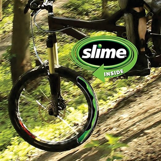 Slime 10056W Bike Tube Puncture Repair Sealant, Prevent and Repair, suitable for all Bicycles, Non-Toxic, Eco-Friendly, 16oz bottle