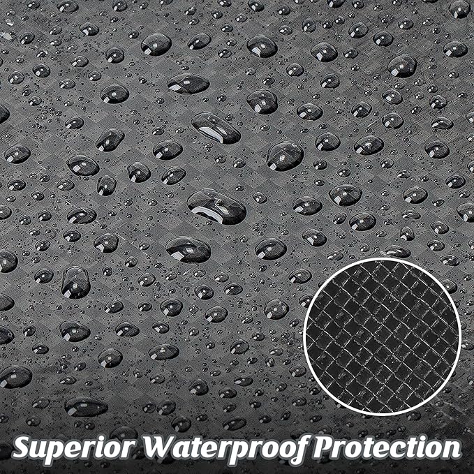 RV Underbelly Tape RV Underbelly Repair Material 6" x 26', Waterproof Flex Belly Tape with Permanent Sealing Adhesive for Mobile Home, Trailer, Camper(Black, 6 Inch x 26 Feet)