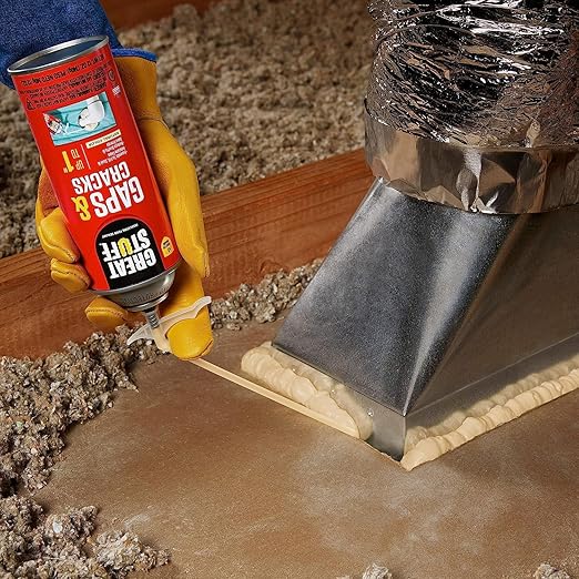 Great Stuff 157911 Insulating Foam Sealant, 20 Ounce, Ivory (Pack of 2)