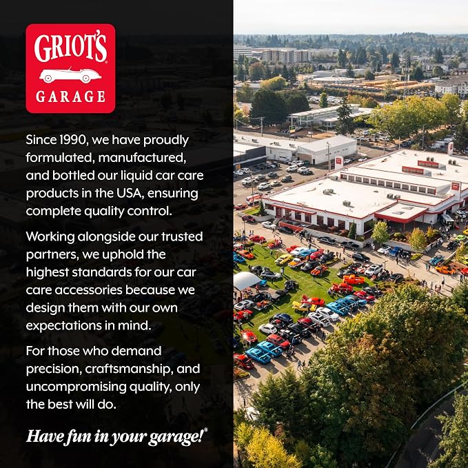 Griot's Garage Leather 3-in-1 Spray, Cleaner and Conditioner for Leather and Vinyl, Car Seats and Vehicle Interior, Truck, RV, Boats, and Home, 10964, 1 Gallon