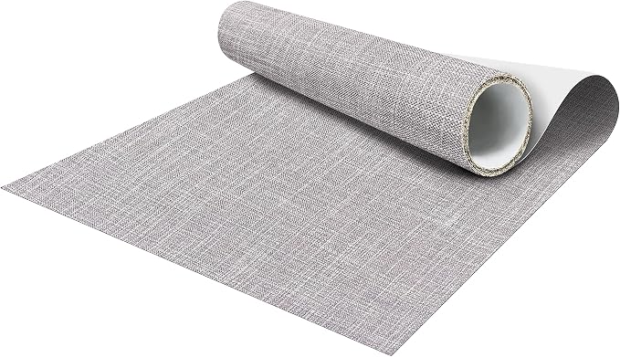 Fine Linen Fabric Patches, Self-Adhesive, 12x40 Inch, Multi Color, for Sofa & Furniture Repair