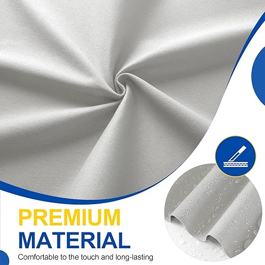 Fabric Repair Tape, Self Adhesive Canvas Repair Patch, Waterproof Outdoor Canvas Tape/Patch Kit for Sun Shades Clothing Tent Awnings Boat Cover Couches Grey 4x71 inch