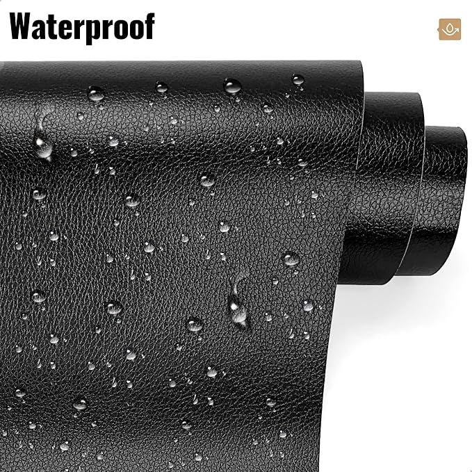 MOJOTORY Leather Repair Patch, Black, 3 x 60 Inches | Soft Touch Leather Repair Tape, Invisible Repair, Large Size, Vinyl Repair Patch for Furniture Couch Sofa Office Chair Seat