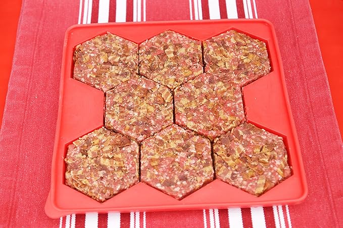 Shape+Store Burger Master Innovative 8-in-1 Burger Press & Freezer Container Makes 8 Quarter-Pound Burgers 32 Oz., Tasty Amazing Burgers, Easy-To-Clean & Dishwasher Safe