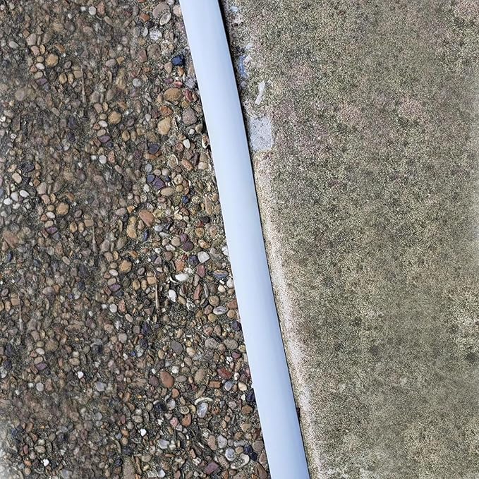 Flexible EPDM Rubber Strip (15 ft Long and 1 inch Wide) for Concrete Crack Repair and Replacement - Weather and Aging Resistant Expansion Joint Filler for Driveways and Sidewalks