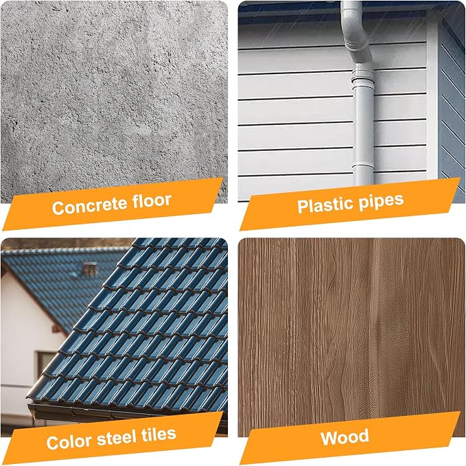 Waterproofing Membrane 39.6in x 196.9in Self-Adhesive Roofing Felt, Bitumen Waterproof Repair Tape Roof Underlayment Protector Roll Patch Seal Tape Roof Cladding for Roof Leak (3.3x16.4ft)