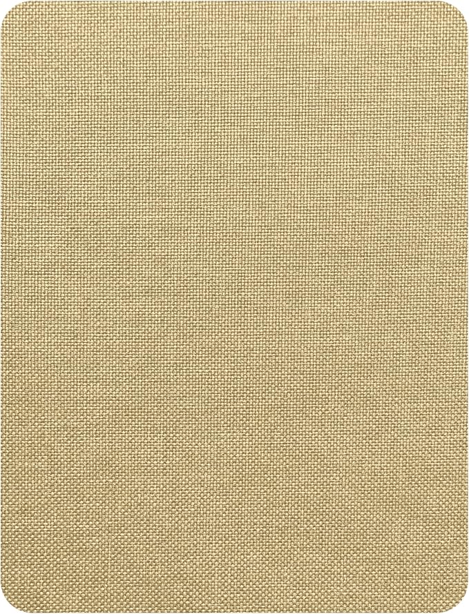 KING MOUNTAIN Self-Adhesive Coarse Linen Repair Patches, 8X11 inch, Multi Color, Can be Used for Linen Sofa Repair and Clothes Repair(8" x 11", Khaki)