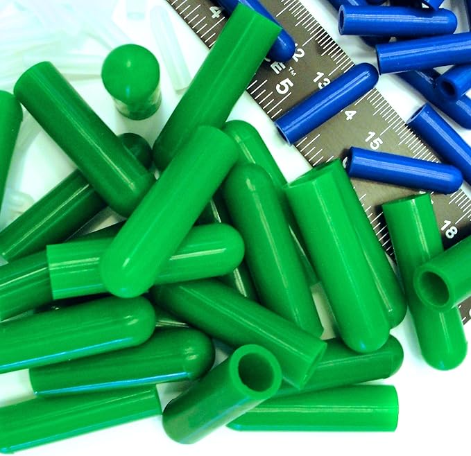 175Pc Ultra Precision High Temp Silicone Rubber End Cap Kit Powder Coating Custom Paint Supplies