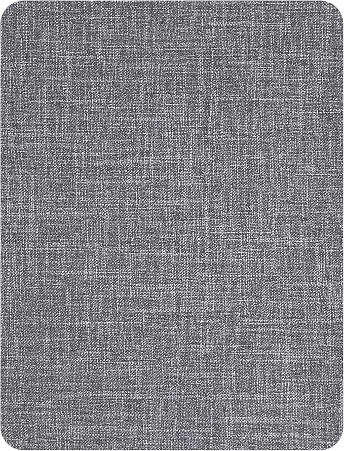 Fine Linen Repair Patches, Self-Adhesive Linen Fabric Patches, 8X11 inch Extra Size, Multi Color, Can be Used for Linen Sofa Repair (8" x 11",Dark Grey 3.0)