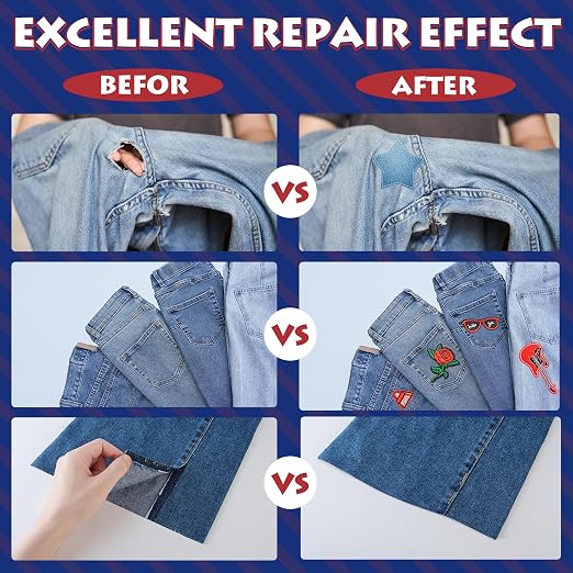 YAFLC Fabric Glue Permanent, Fabric Glue for Patch, Clear Fabrics Adhesive for Clothing Permanent Washable for All Cotton, Denim, Flannel, Polyester 75 ml