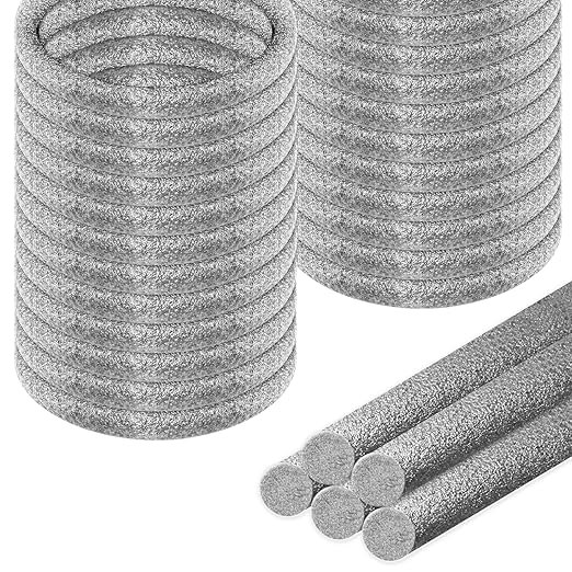 Foam Backer Rod for Gaps Concrete Crack Filler Joints Foam Gap Fillers Caulk Saver Backing Rod Concrete Filler Rope Joint Filler (1 Inch X 10 Feet)