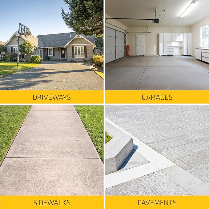 SIKA Sikaflex Self-Leveling Sealant, 12-Pack, 10.1 Oz, Gray – Easy Application, Quick-Curing, Waterproof & Weather-Resistant, Ideal for Driveways, Garages, Sidewalks, and Concrete Joints